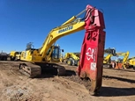 Front of used Excavator